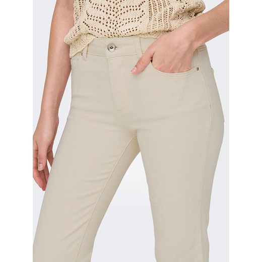 ONLY Dżinsy - Flared fit - w kolorze beżowym XS/L30 wyprzedaż Limango Polska