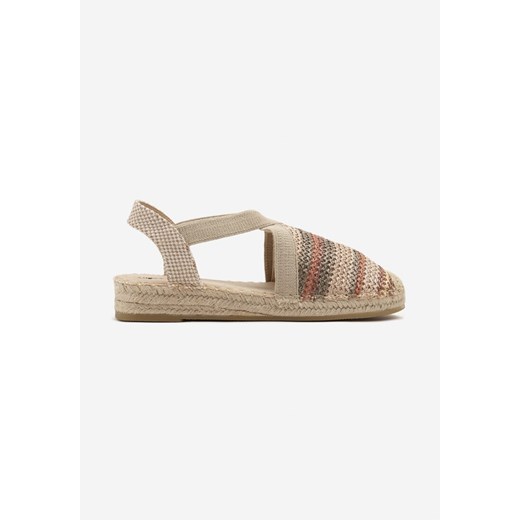 Espadryle damskie Renee na platformie casual bez zapięcia