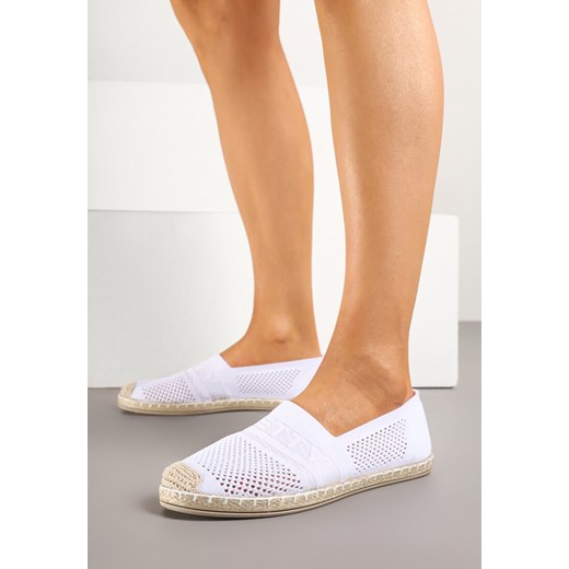 Espadryle damskie Renee bez zapięcia tkaninowe