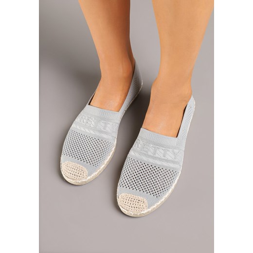 Espadryle damskie Renee casual bez zapięcia tkaninowe