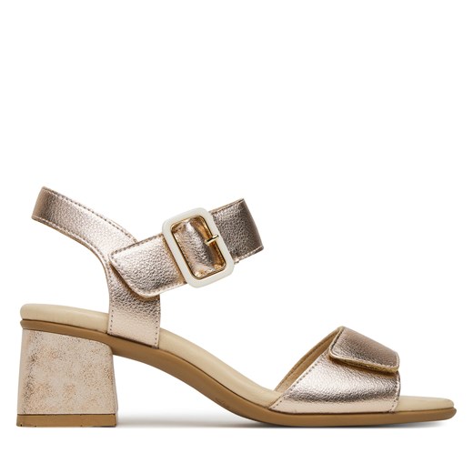 Sandały damskie Remonte złote 