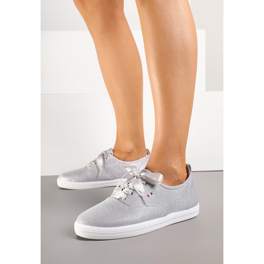 Trampki damskie Born2be wiązane casual płaskie