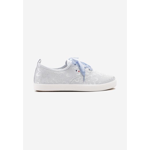 Trampki damskie Born2be z tkaniny casual płaskie
