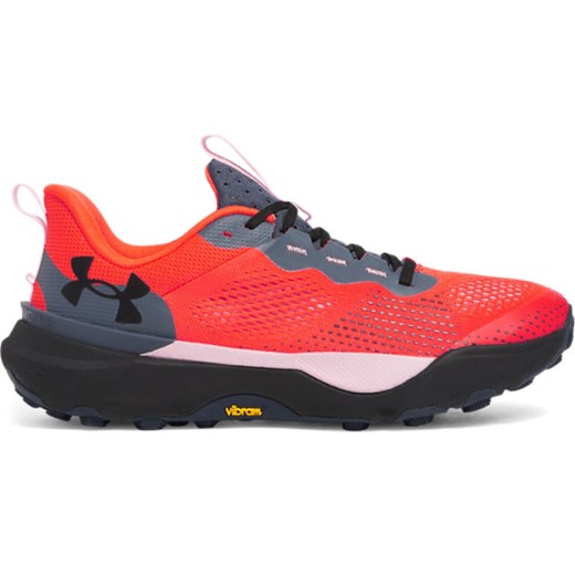 Buty do biegania uniseks Under Armour UA U Infinite Pro Trail - czerwone ze sklepu Sportstylestory.com w kategorii Buty sportowe męskie - zdjęcie 179403747