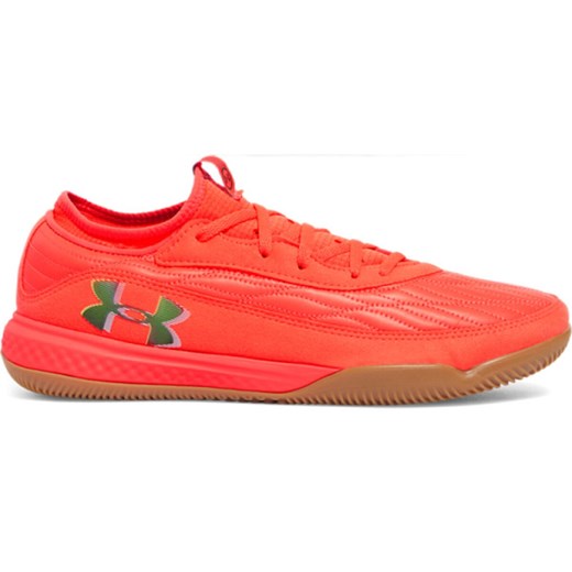 Buty piłkarskie halówki uniseks Under Armour UA Magnetico Select 4 Indoor - czerwone ze sklepu Sportstylestory.com w kategorii Buty sportowe męskie - zdjęcie 179403768