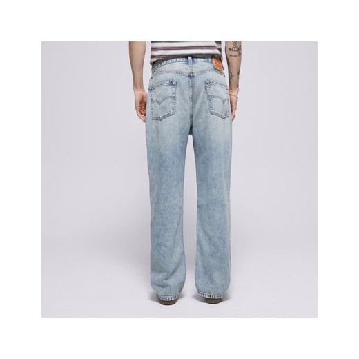 LEVI'S SPODNIE 565 LOOSE STRAIGHT MED INDIGO - WORN IN 32/32 Sizeer