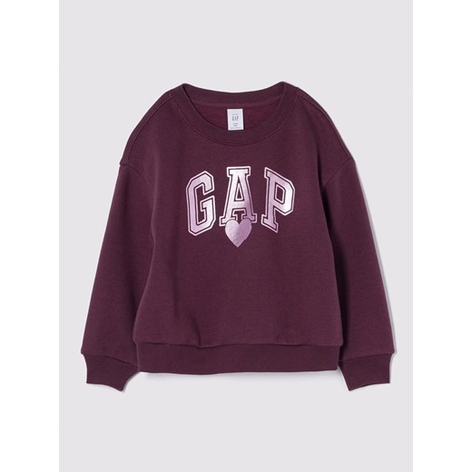 GAP Bluza w kolorze fioletowym ze sklepu Limango Polska w kategorii Bluzy dziewczęce - zdjęcie 179406357