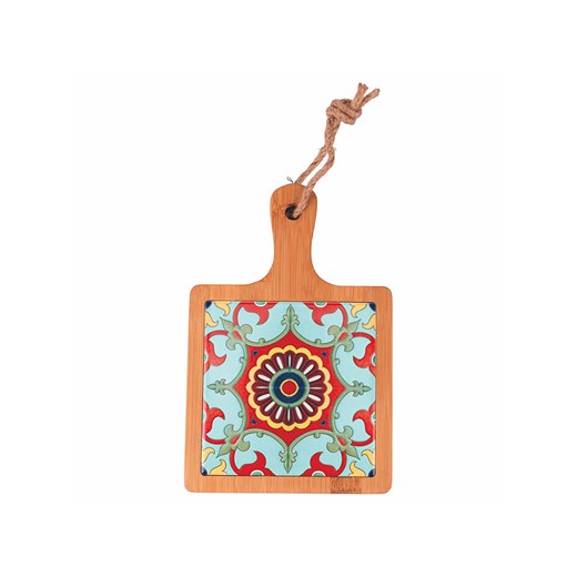 Villa d´Este Deska w kolorze jasnobrązowo-turkusowym do krojenia - 12,9 x 19,6 cm ze sklepu Limango Polska w kategorii Deski - zdjęcie 179406939