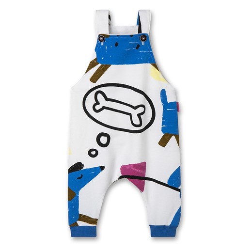 Sanetta Kidswear Ogrodniczki w kolorze białym ze sklepu Limango Polska w kategorii Odzież dla niemowląt - zdjęcie 179407036