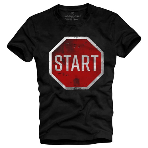 T-shirt męski UNDERWORLD Start ze sklepu morillo w kategorii T-shirty męskie - zdjęcie 179407975