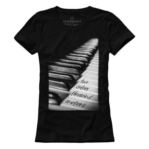 T-shirt damski UNDERWORLD Piano ze sklepu morillo w kategorii Bluzki damskie - zdjęcie 179408026