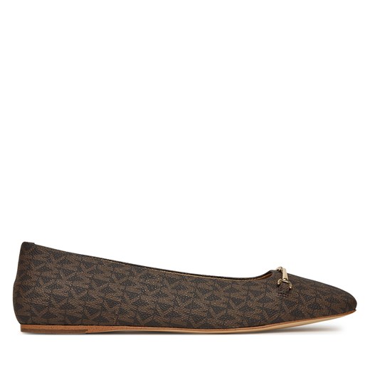 Michael Kors balerinki na płaskiej podeszwie casualowe na wiosnę 