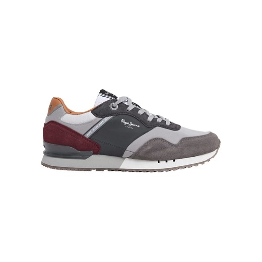 Pepe Jeans FOOTWEAR Sneakersy &quot;London Brand&quot; w kolorze szarym ze sklepu Limango Polska w kategorii Buty sportowe męskie - zdjęcie 179410386