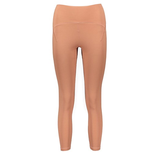 adidas Legginsy sportowe &quot;YGA Lux Wind&quot; w kolorze pomarańczowym ze sklepu Limango Polska w kategorii Spodnie damskie - zdjęcie 179410646