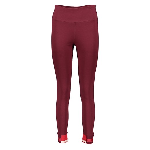 adidas Legginsy &quot;Rib&quot; w kolorze czerwonym ze sklepu Limango Polska w kategorii Spodnie damskie - zdjęcie 179410655