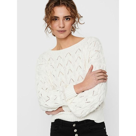 Sweter damski ONLY casual z okrągłym dekoltem 