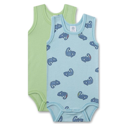 Sanetta Body (2 szt.) w kolorze zielonym i błękitnym ze sklepu Limango Polska w kategorii Odzież dla niemowląt - zdjęcie 179411205