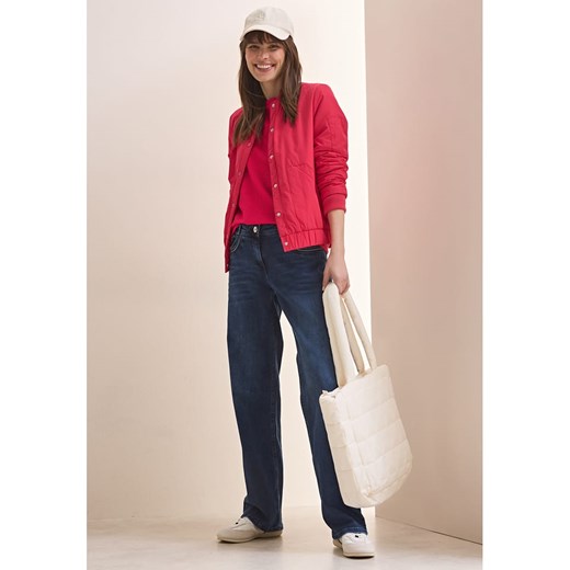 Bluzka damska Cecil z okrągłym dekoltem z długim rękawem 