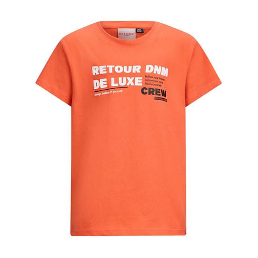 Retour Koszulka &quot;Zeb&quot; w kolorze pomarańczowym ze sklepu Limango Polska w kategorii T-shirty chłopięce - zdjęcie 179411838