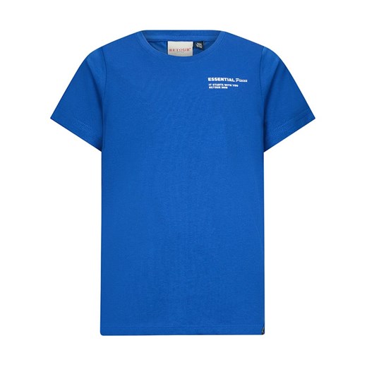 Retour Koszulka &quot;Elwin&quot; w kolorze niebieskim ze sklepu Limango Polska w kategorii T-shirty chłopięce - zdjęcie 179411848