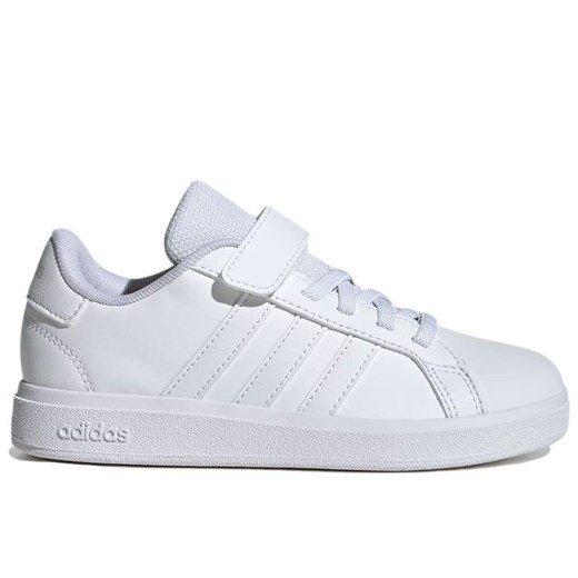 Buty dziecięce adidas Grand Court 2.0 IH5531 - białe ze sklepu streetstyle24.pl w kategorii Buty sportowe dziecięce - zdjęcie 179412669