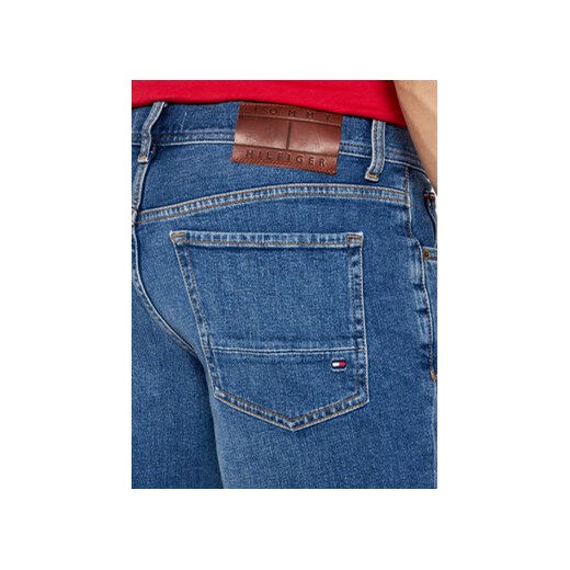 Tommy Hilfiger Szorty jeansowe Brooklyn MW0MW18035 Granatowy Regular Fit Tommy Hilfiger 29 MODIVO