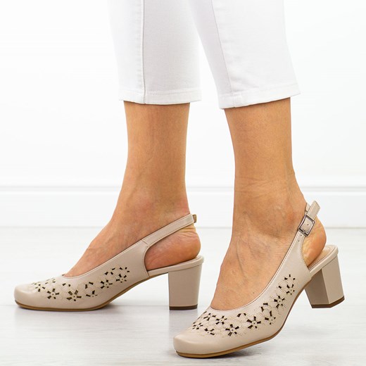 Czółenka Sergio Leone bez zapięcia 