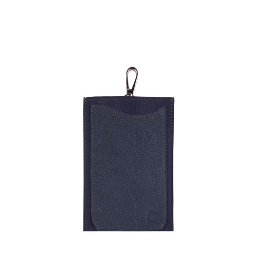granatowe etui skórzane Tola ze sklepu Słoń Torbalski w kategorii Saszetki - zdjęcie 179416265