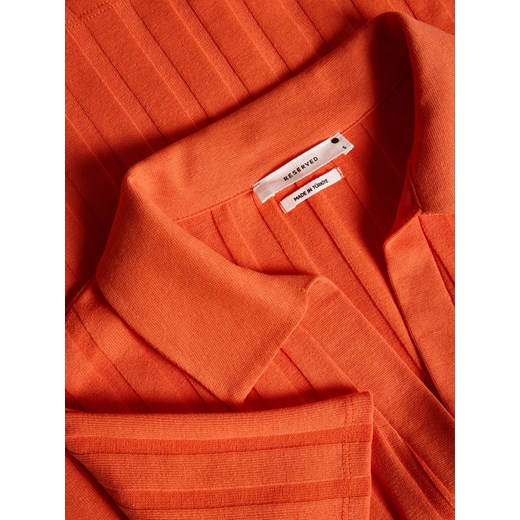 Bluzka damska Reserved pomarańczowy 