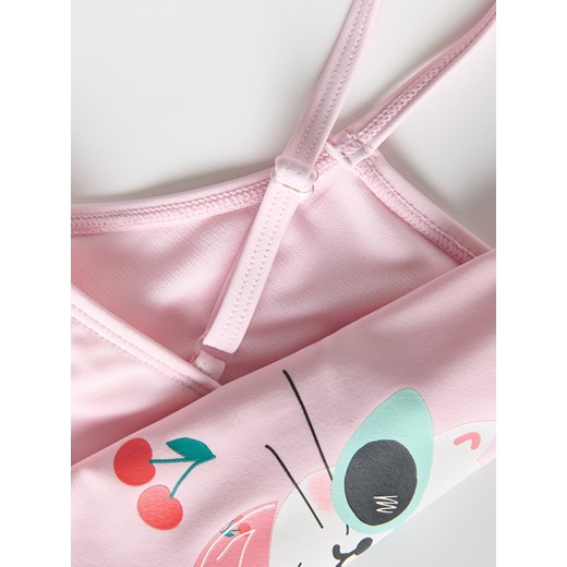 Reserved - Jednoczęściowy kostium kąpielowy - różowy Reserved 110/116 (4-6 lat) Reserved