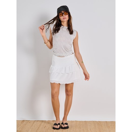 Bluzka damska Sinsay z elastanu 