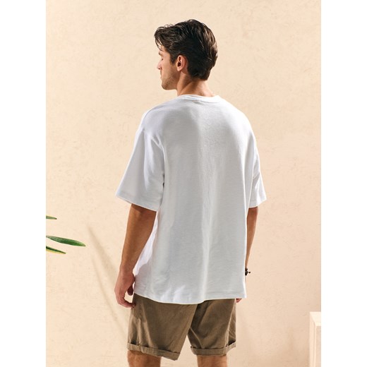 T-shirt męski Sinsay z krótkim rękawem na wiosnę 