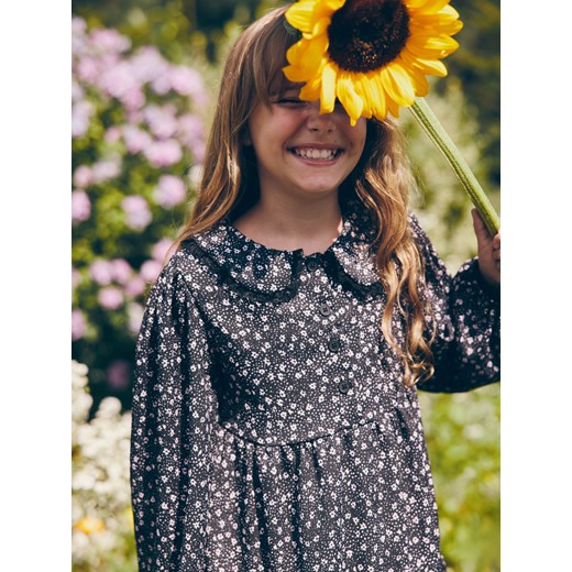 Reserved - Sukienka w kwiatki - wielobarwny Reserved 152 (11 lat) okazja Reserved