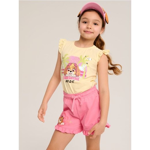 Sinsay - Szorty PAW Patrol - różowy ze sklepu Sinsay w kategorii Spodenki dziewczęce - zdjęcie 179429669