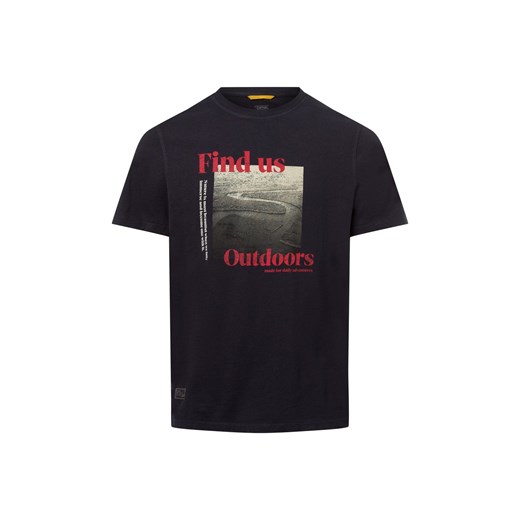 Camel Active Koszulka męska Mężczyźni Bawełna granatowy nadruk ze sklepu vangraaf w kategorii T-shirty męskie - zdjęcie 179429787