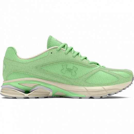 Sneakersy uniseks Under Armour UA HOVR Apparition Rtrftr SD - zielone ze sklepu Sportstylestory.com w kategorii Buty sportowe męskie - zdjęcie 179429878