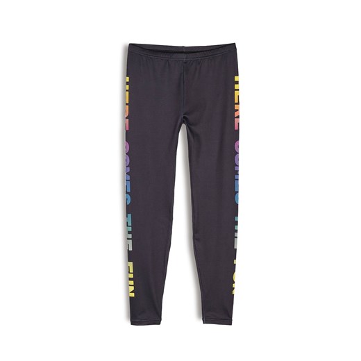 GATE Legginsy z nadrukiem 3Y ze sklepu gateshop w kategorii Spodnie dziewczęce - zdjęcie 179430875