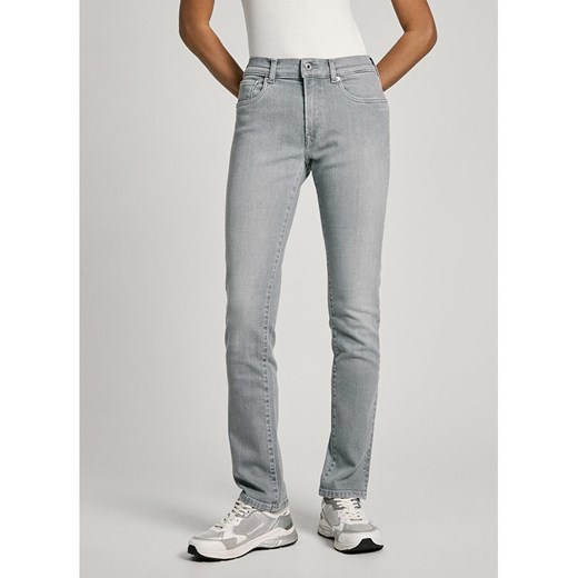 Pepe Jeans Dżinsy - Slim fit - w kolorze jasnoszarym Pepe Jeans W32/L30 wyprzedaż Limango Polska