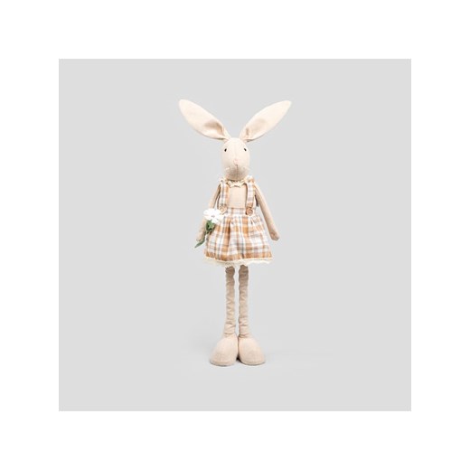 Homla Figurka dekoracyjna &quot;Lupe&quot; w kolorze jasnobrązowo-białym - wys. 68 cm ze sklepu Limango Polska w kategorii Dekoracje - zdjęcie 179431327