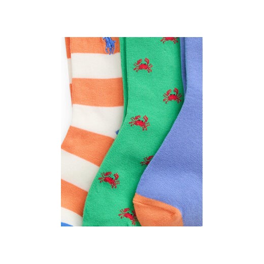 Polo Ralph Lauren Zestaw 3 par wysokich skarpet dziecięcych 443969087001 Polo Ralph Lauren 4_7Y MODIVO