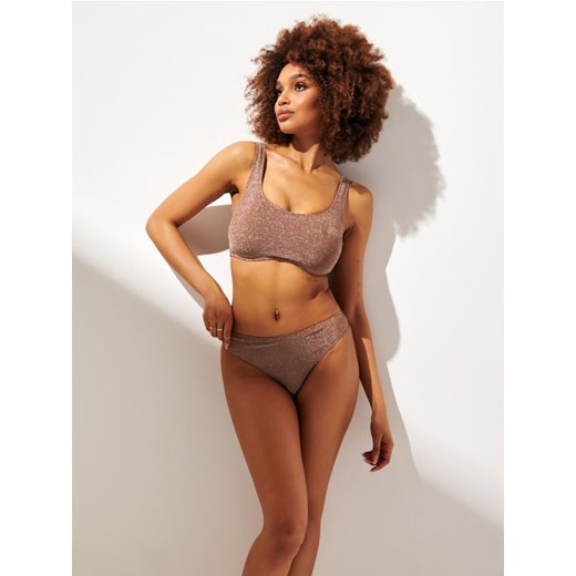 Sinsay - Dół od bikini - brązowy ze sklepu Sinsay w kategorii Stroje kąpielowe - zdjęcie 179434776
