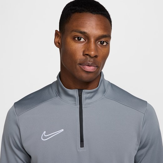 Męska treningowa koszulka piłkarska Dri-FIT Nike Academy - Szary Nike XXL Nike poland