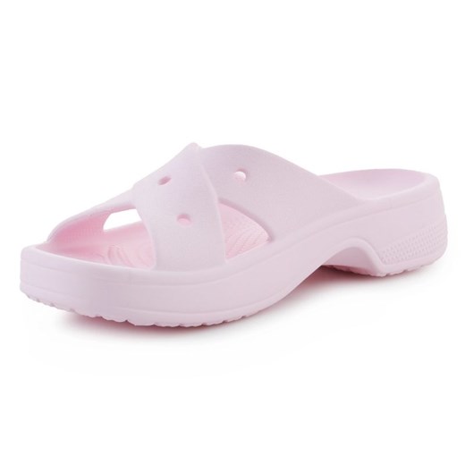 Klapki Crocs Classic Womens Cross Strap W 210840-6ZW różowe Crocs 41 ButyModne.pl