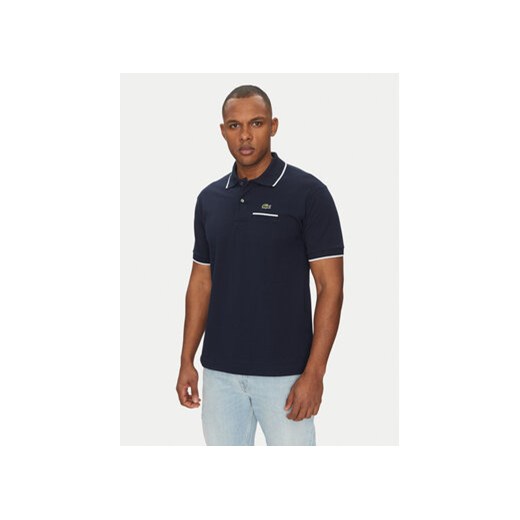 Lacoste Polo PH9838 Granatowy Classic Fit Lacoste 3 MODIVO