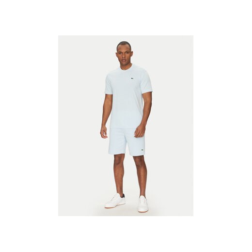 Lacoste T-Shirt TH7618 Błękitny Regular Fit Lacoste 7 MODIVO