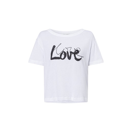 Marc O'Polo Koszulka damska Kobiety Bawełna biały jednolity ze sklepu vangraaf w kategorii Bluzki damskie - zdjęcie 179439099