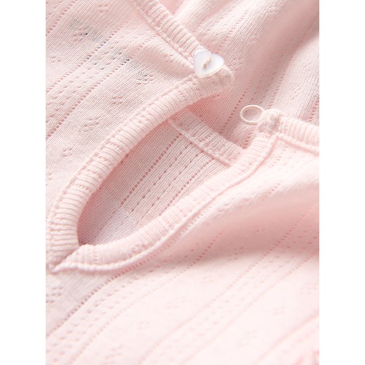 Reserved - Body z falbankami na rękawach - pastelowy róż Reserved 110 (4-5 lat) Reserved
