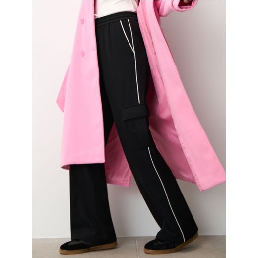 Sinsay - Spodnie high waist - czarny ze sklepu Sinsay w kategorii Spodnie damskie - zdjęcie 179440747