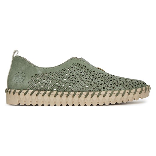 Espadryle damskie Rieker płaskie casualowe