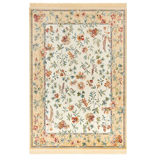 Nouristan Dywan tkany &quot;Oriental Flowers - Samt&quot; w kolorze beżowo-kremowym ze sklepu Limango Polska w kategorii Dywany - zdjęcie 179442907